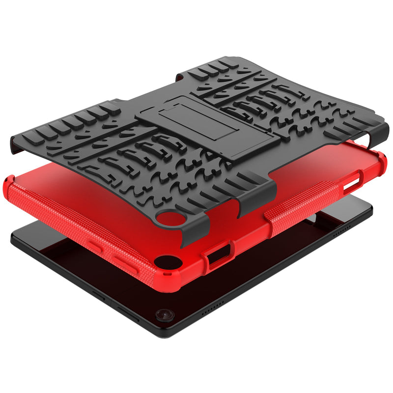 Lenovo Tab M10 (3rd Gen) TB328 Heavy Duty Rugged Case [Red]