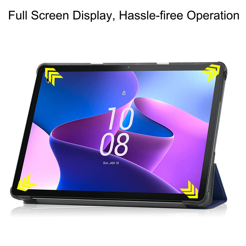 Lenovo Tab M10 (3rd Gen) TB328 Tri-Fold PU Case [Navy]