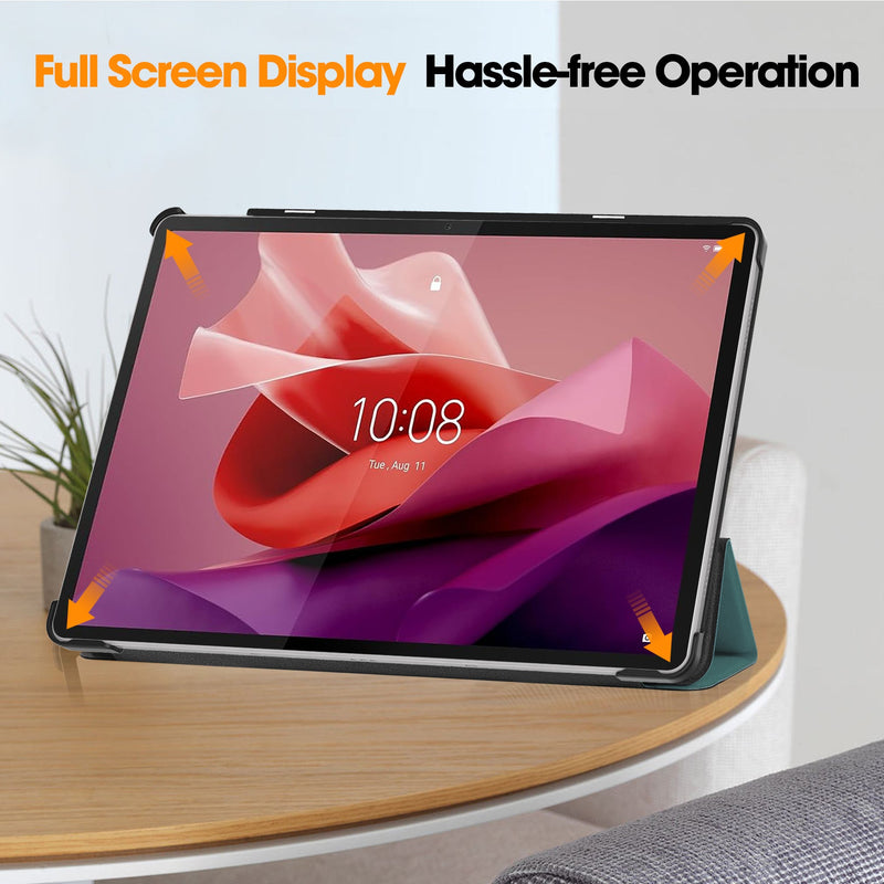 Lenovo Tab P12 TB370 Tri-Fold PU Case [Teal]