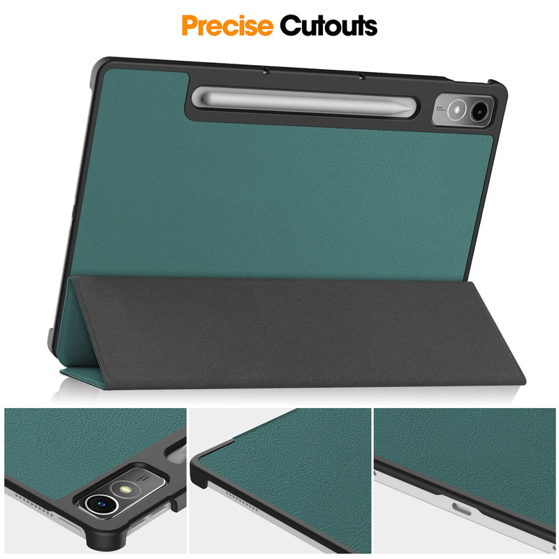 Lenovo Tab P12 TB370 Tri-Fold PU Case [Teal]
