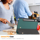 Lenovo Tab P12 TB370 Tri-Fold PU Case [Teal]