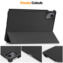 Lenovo Tab M11 TB330 Tri-Fold PU Case [Black]