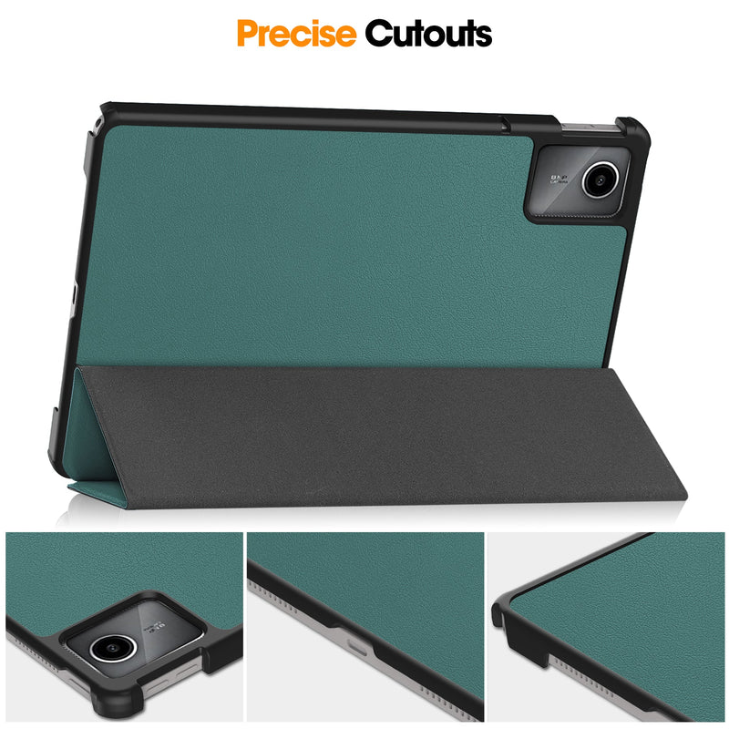 Lenovo Tab M11 TB330 Tri-Fold PU Case [Teal]