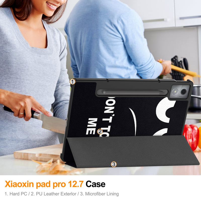 Lenovo Idea Tab Pro 12.7" Designer Tri Fold Case [NoTouch]