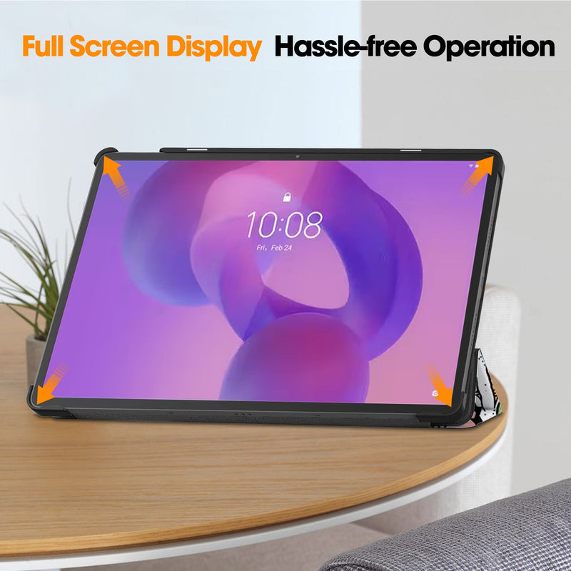 Lenovo Idea Tab Pro 12.7" Designer Tri Fold Case [Graffiti]