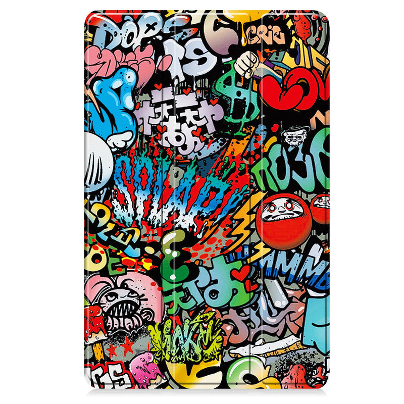 Lenovo Idea Tab Pro 12.7" Designer Tri Fold Case [Graffiti]