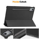 Lenovo Idea Tab Pro 12.7" Tri Fold PU Leather Case [Black]