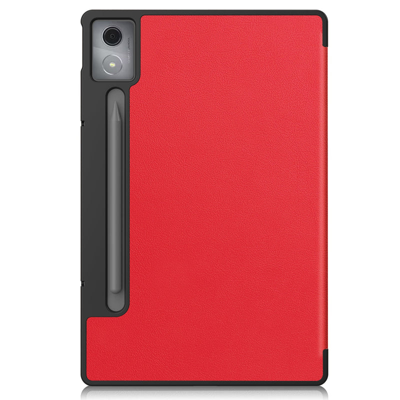 Lenovo Idea Tab Pro 12.7" Tri Fold PU Leather Case [Red]