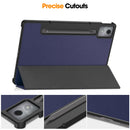 Lenovo Idea Tab Pro 12.7" Tri Fold PU Leather Case [Navy]