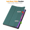 Lenovo Idea Tab Pro 12.7" Tri Fold PU Leather Case [Teal]