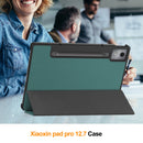 Lenovo Idea Tab Pro 12.7" Tri Fold PU Leather Case [Teal]