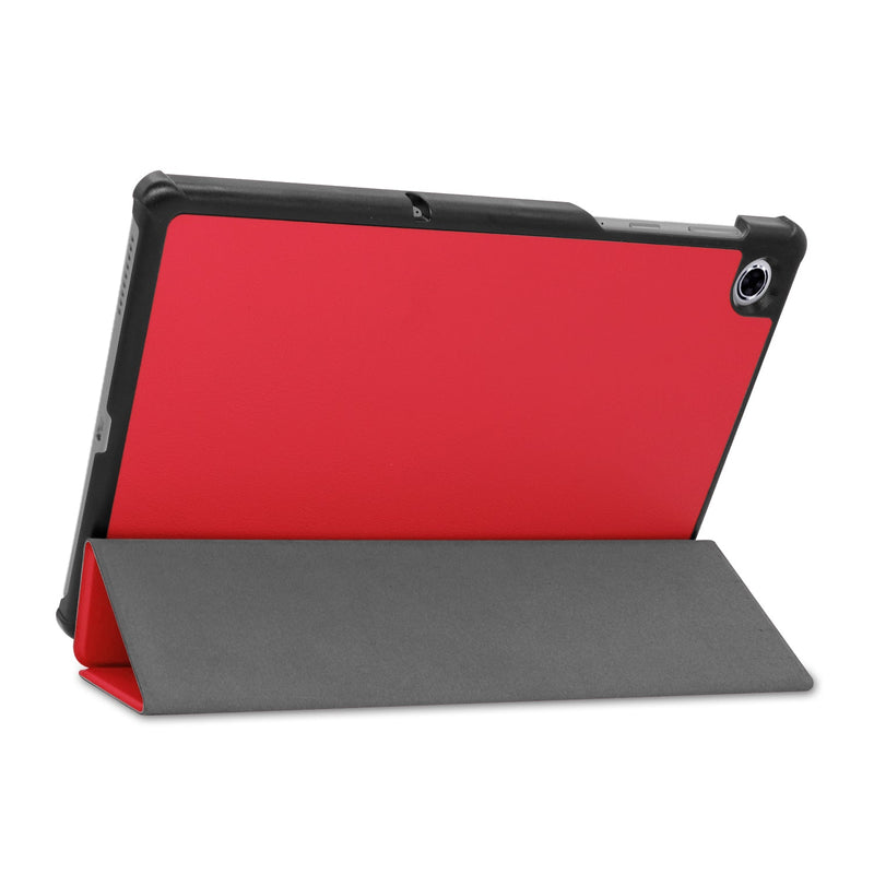 Lenovo Tab M10 FHD Plus TB-X606F Tri-Fold PU Case [Red]