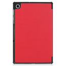 Lenovo Tab M10 FHD Plus TB-X606F Tri-Fold PU Case [Red]