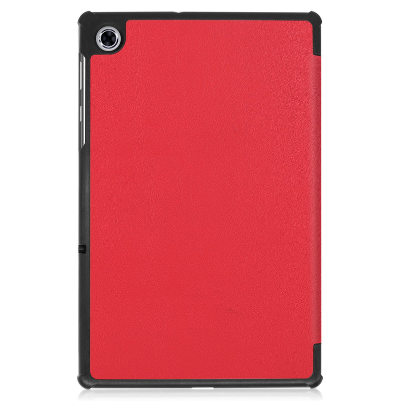 Lenovo Tab M10 FHD Plus TB-X606F Tri-Fold PU Case [Red]