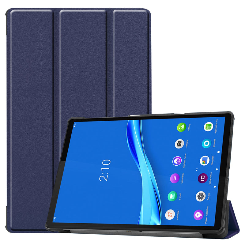 Lenovo Tab M10 FHD Plus TB-X606F Tri-Fold PU Case [Navy]