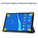 Lenovo Tab M10 FHD Plus TB-X606F Tri-Fold PU Case [Navy]