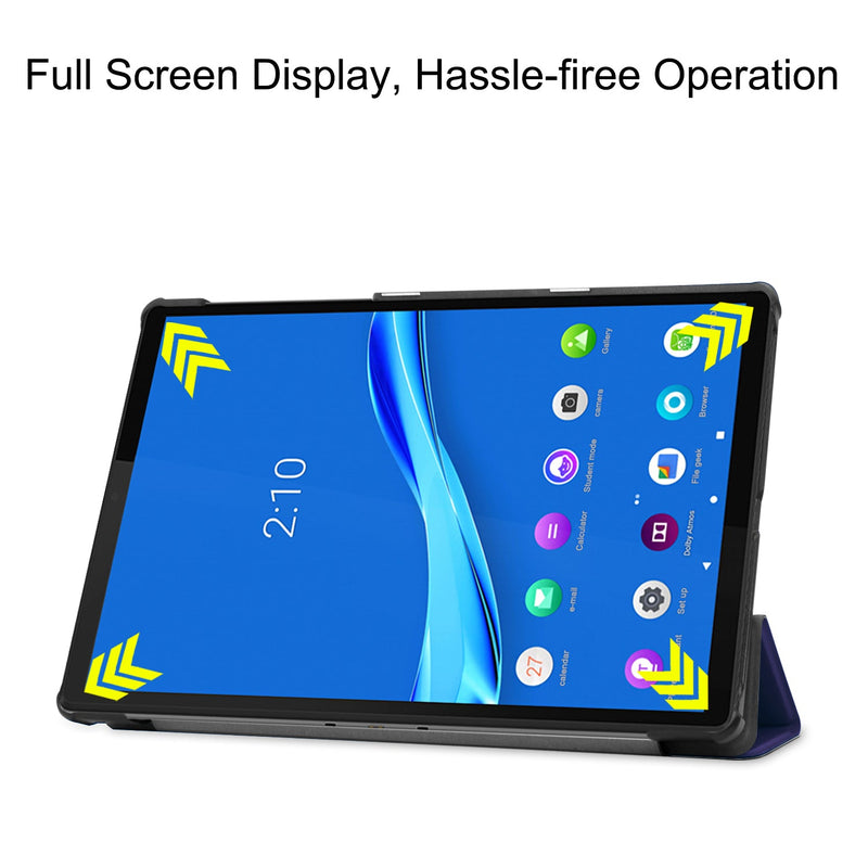 Lenovo Tab M10 FHD Plus TB-X606F Tri-Fold PU Case [Navy]