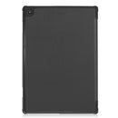 Lenovo Tab M10 FHD Rel TB-X605LC Tri-Fold PU Case [Black]