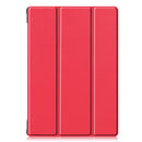 Lenovo Tab M10 FHD Rel TB-X605LC Tri-Fold PU Case [Red]