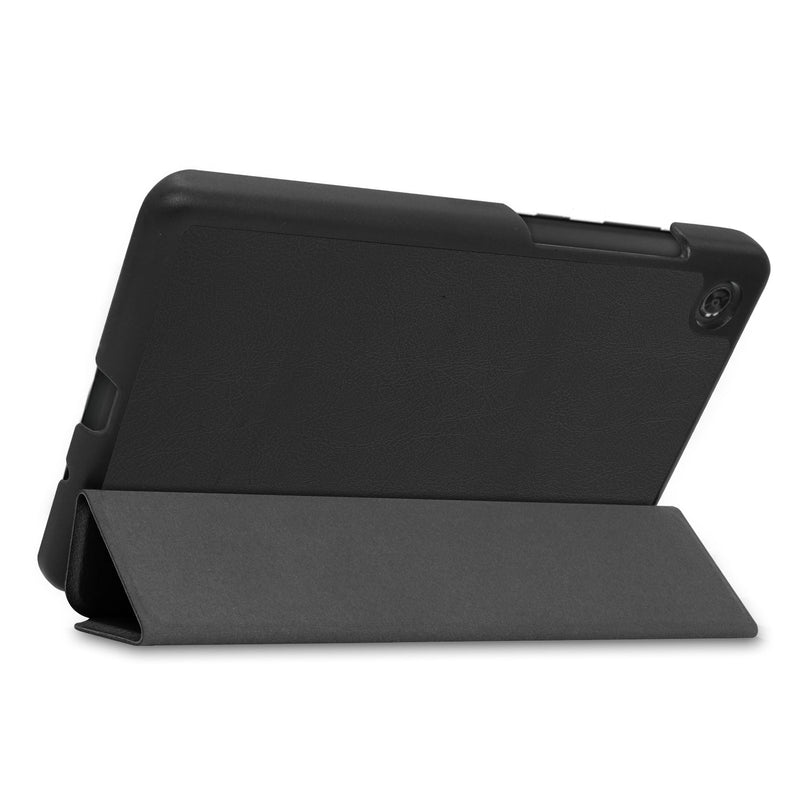 Lenovo Tab M7 TB-7305F Tri-Fold PU Case [Black]
