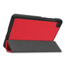 Lenovo Tab M7 TB-7305F Tri-Fold PU Case [Red]