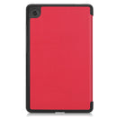 Lenovo Tab M7 (3rd Gen) TB-7306F Tri-Fold PU Case [Red]