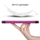 Lenovo Tab M7 (3rd Gen) TB-7306F Tri-Fold PU Case [Purple]