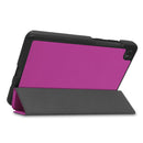 Lenovo Tab M7 TB-7305F Tri-Fold PU Case [Purple]