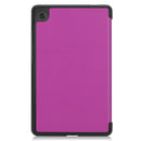 Lenovo Tab M7 (3rd Gen) TB-7306F Tri-Fold PU Case [Purple]