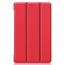 Lenovo Tab M8 FHD TB-8705F Tri-Fold PU Case [Red]
