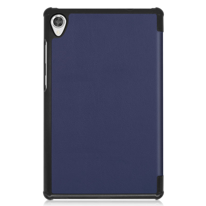 Lenovo Tab M8 FHD TB-8705F Tri-Fold PU Case [Navy]
