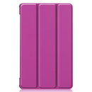 Lenovo Tab M8 (3rd Gen) TB-8506F Tri-Fold PU Case [Purple]