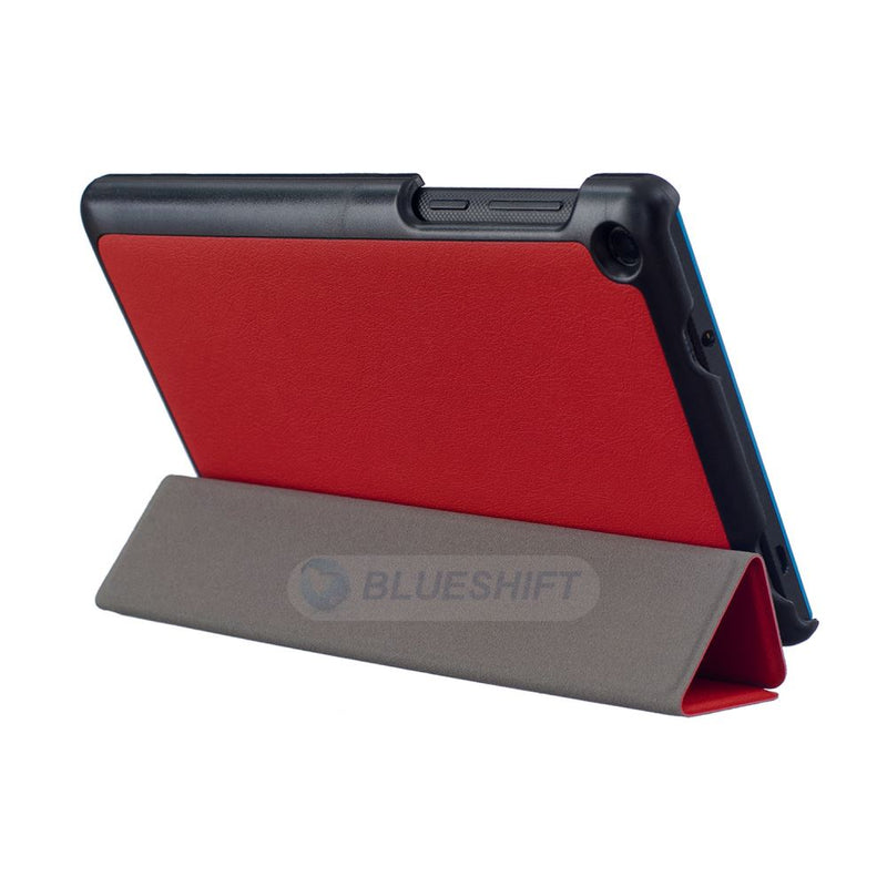 Lenovo Tab 3 A7-10 710F Tri-Fold PU Case [Red]