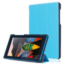 Lenovo Tab 3 A7-10 710F Tri-Fold PU Case [LightBlue]