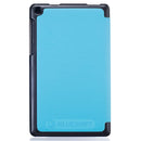 Lenovo Tab 3 A7-10 710F Tri-Fold PU Case [LightBlue]