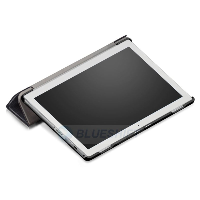 Lenovo Tab 4 10 TB-X304F Tri-Fold PU Case [Black]