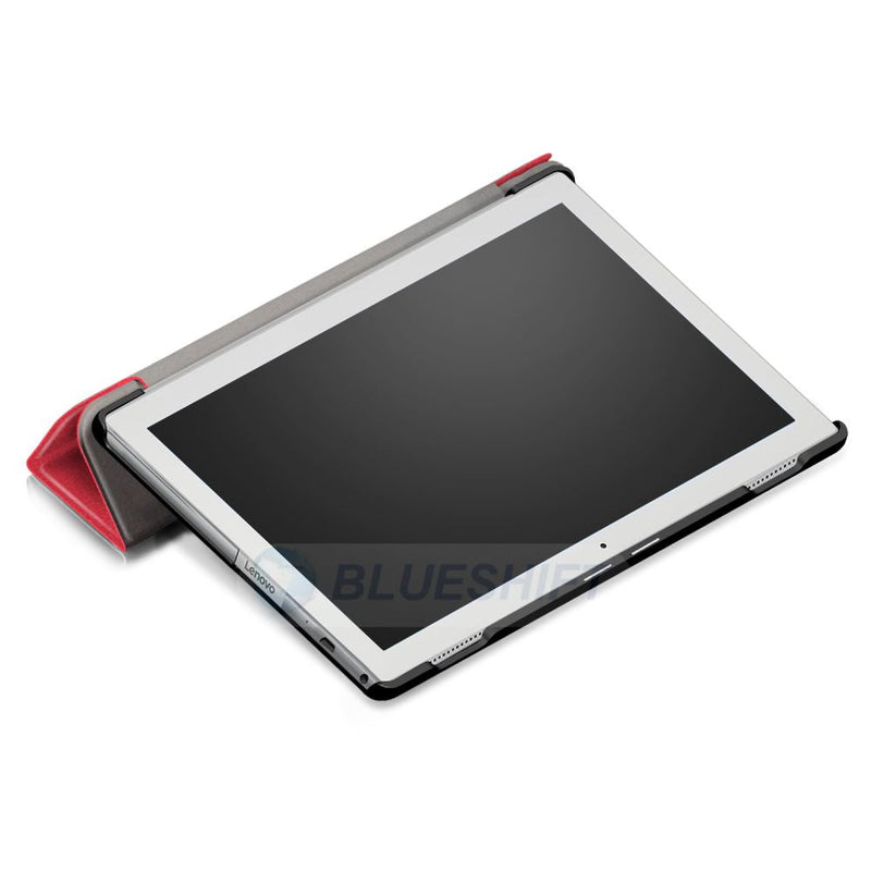Lenovo Tab 4 10 TB-X304F Tri-Fold PU Case [Red]