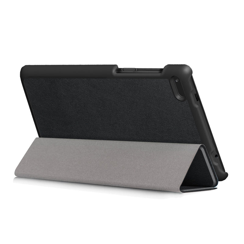 Lenovo Tab 7 Essential TB-7304F Tri-Fold PU Case [Black]