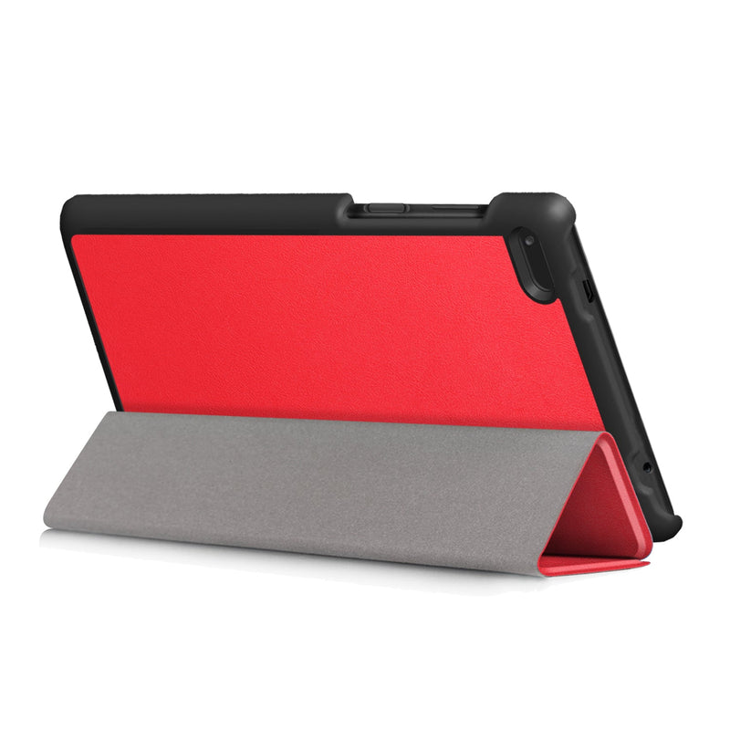 Lenovo Tab 7 Essential TB-7304F Tri-Fold PU Case [Red]