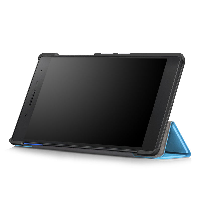 Lenovo Tab 7 Essential TB-7304F Tri-Fold PU Case [LightBlue]