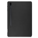 Samsung Tab S8+ Case Tri-Fold Pen Holder (Black)