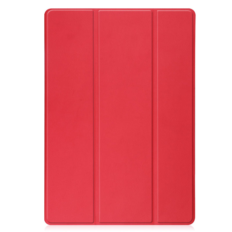 Samsung Tab S7 FE Case Tri-Fold Pen Holder (Red)