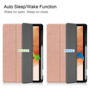 Samsung Tab S8+ Case Tri-Fold Pen Holder (RoseGold)