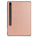 Samsung Tab S7 FE Case Tri-Fold Pen Holder (RoseGold)