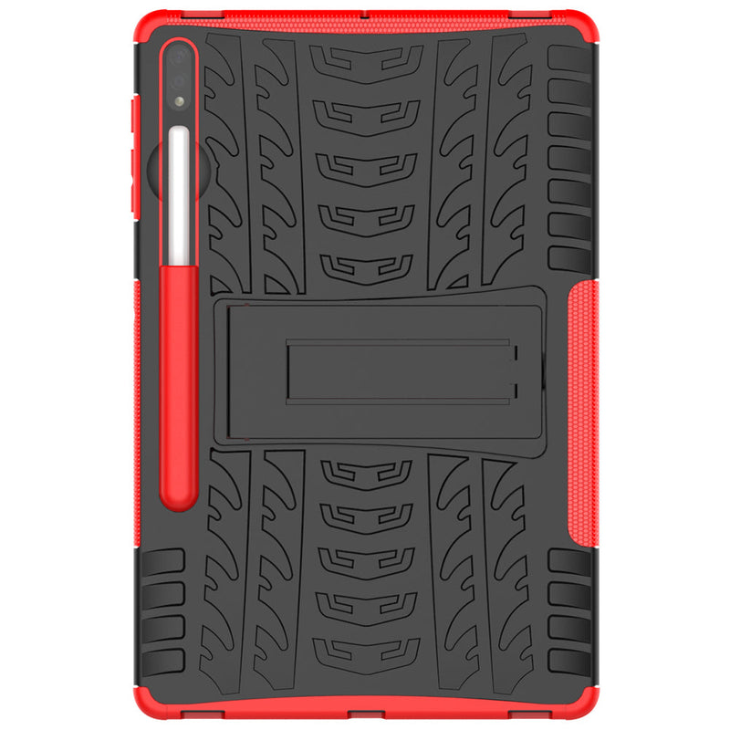 Samsung Galaxy Tab S10 Plus Heavy Duty Rugged Case [Red]