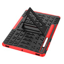 Samsung Galaxy Tab S10 Plus Heavy Duty Rugged Case [Red]