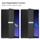 Samsung Galaxy Tab S10 Ultra Tri Fold PU Leather Case [Black]