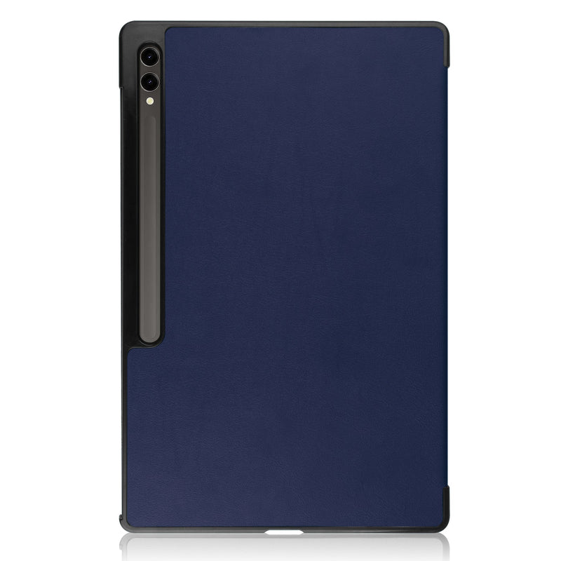 Samsung Galaxy Tab S10 Ultra Tri Fold PU Leather Case [Navy]