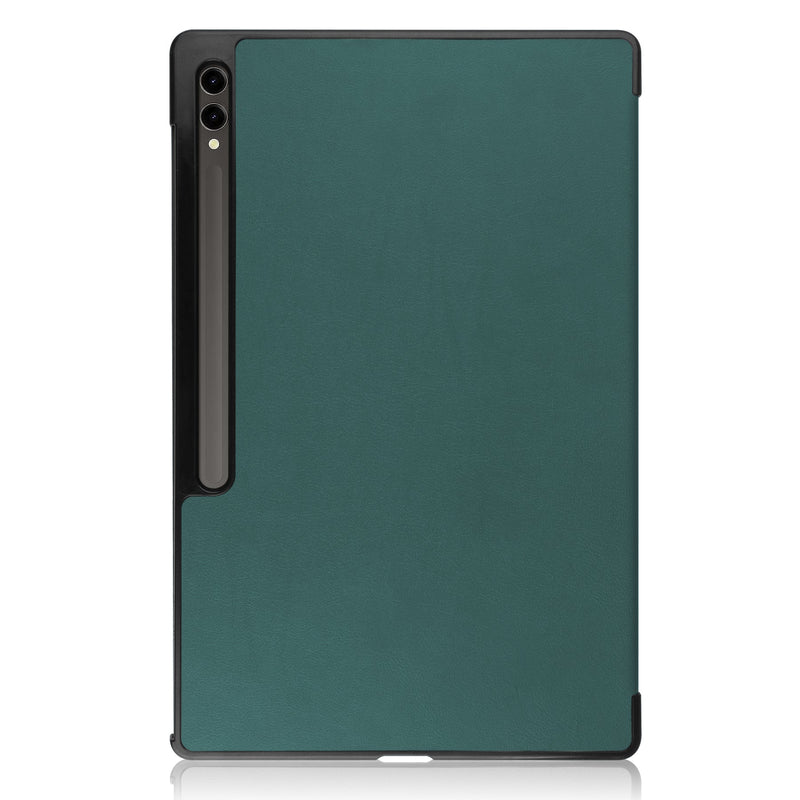 Samsung Galaxy Tab S10 Ultra Tri Fold PU Leather Case [Teal]