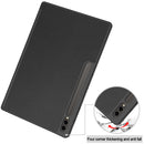 Samsung Galaxy Tab S10 Ultra Tri Fold Case with Pen Holder [Black]